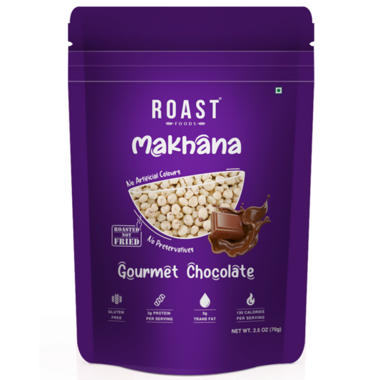 Roast Foods Makhana Gourmet Chocolate | Swadesiicart