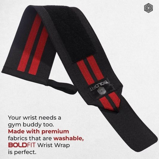 Boldfit Cotton Wrist Band for Men & Women - Swadesiicart