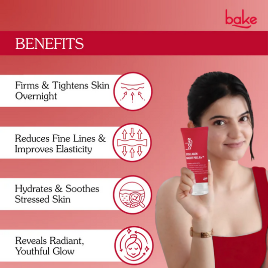 Bake Collagen Peel Off Mask | Swadesiicart