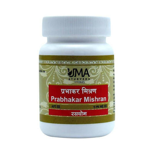 Uma Ayurveda Prabhakar Mishran Tablets - Uma Ayurveda