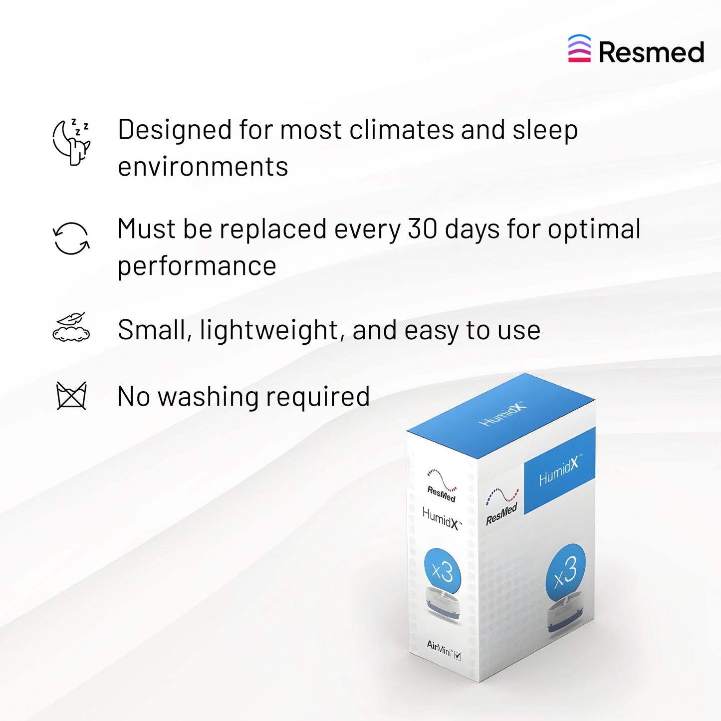 Humid™ X Plus - Pack of 3 (2 Units)