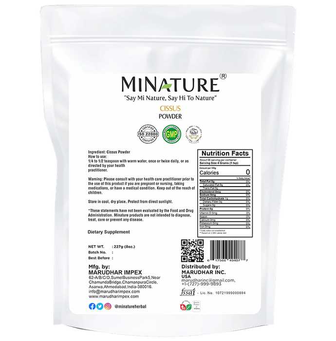 Minature Cissus Powder | Swadesiicart
