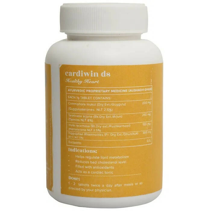 Baidyanath Jhansi Ayurvedant Cardiwin DS Tablets - Swadesiicart