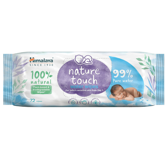 Himalaya Herbals Nature Touch Water Wipes - Swadesiicart