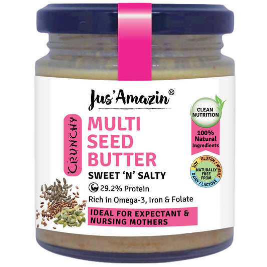 Jus Amazin Multi seed Butter Sweet N Salty
