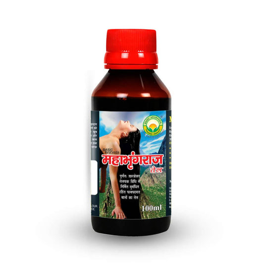 Basic Ayurveda Maha Bhringraj Tel - Swadesiicart