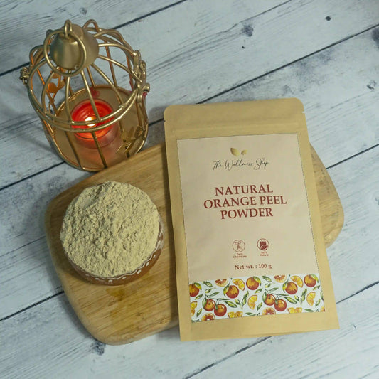 The Wellness Shop Natural Orange Peel Powder | Swadesiicart