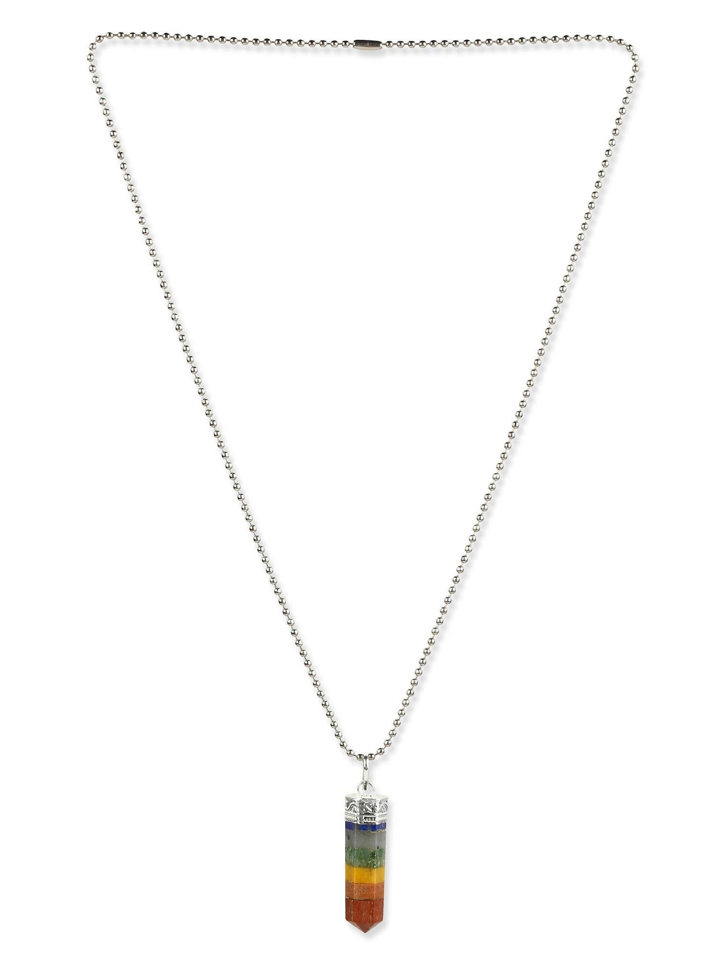 Silver-Plated Necklace - Ruby Raang | Swadesiicart