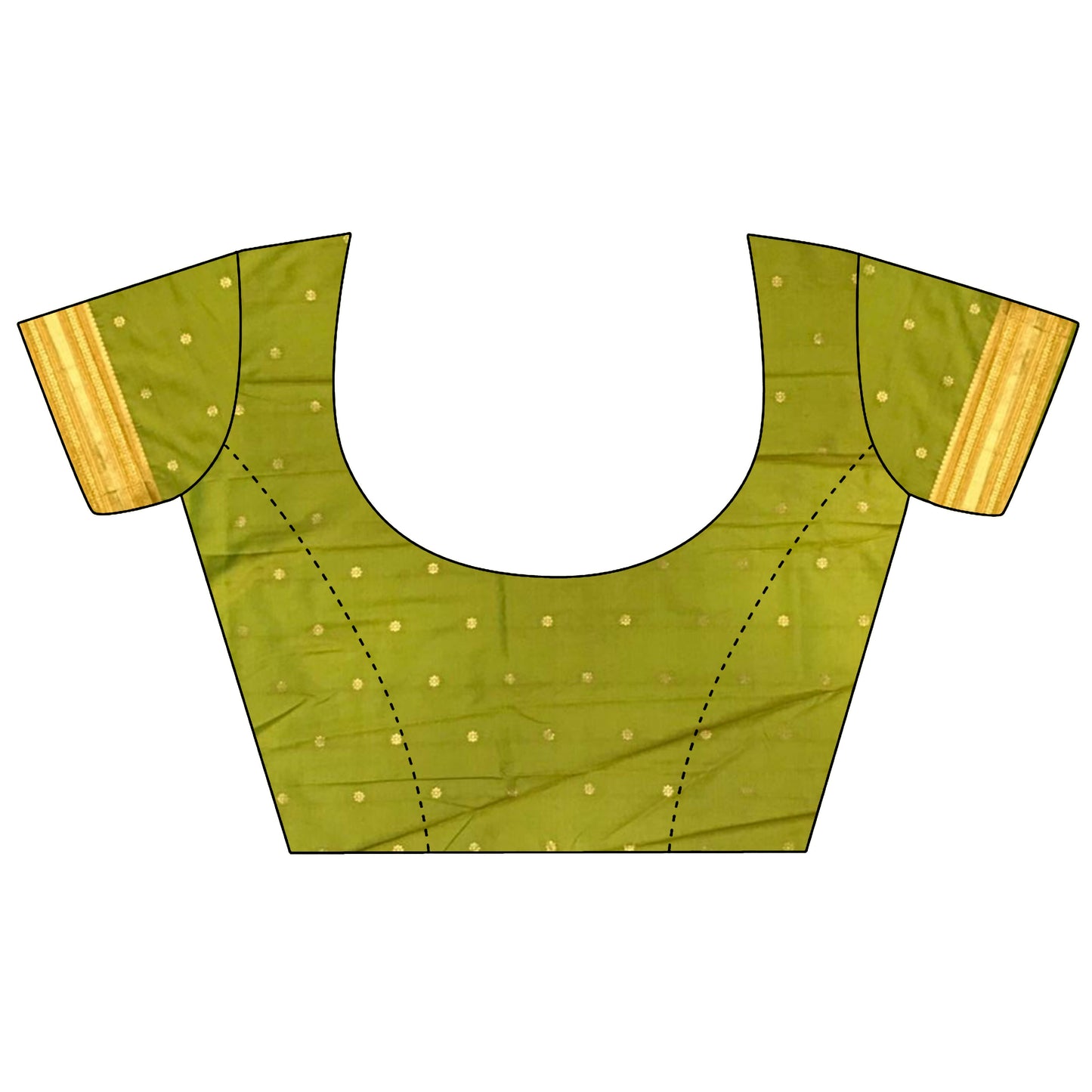 Joban Fashion Light Green Banarasi Soft Silk Woven Saree | Swadesiicart