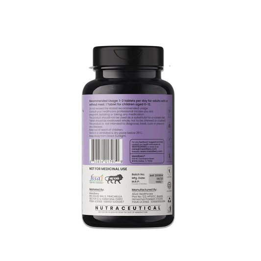 Meadbery Lung Detox Tablets - Swadesiicart