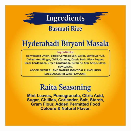 Mama's love Biryani Kit Hyderabadi - Authentic Recipe - Swadesiicart