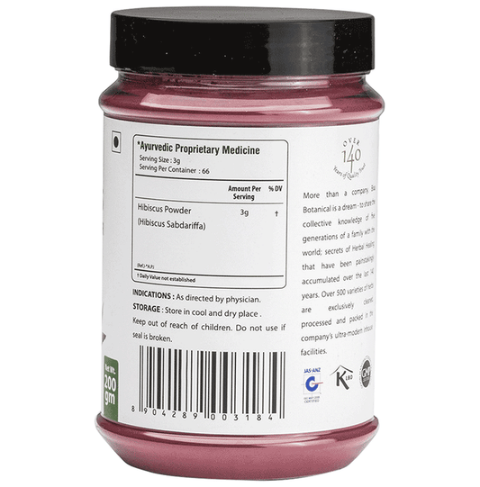 Bixa Botanical Hibiscus Powder | Swadesiicart