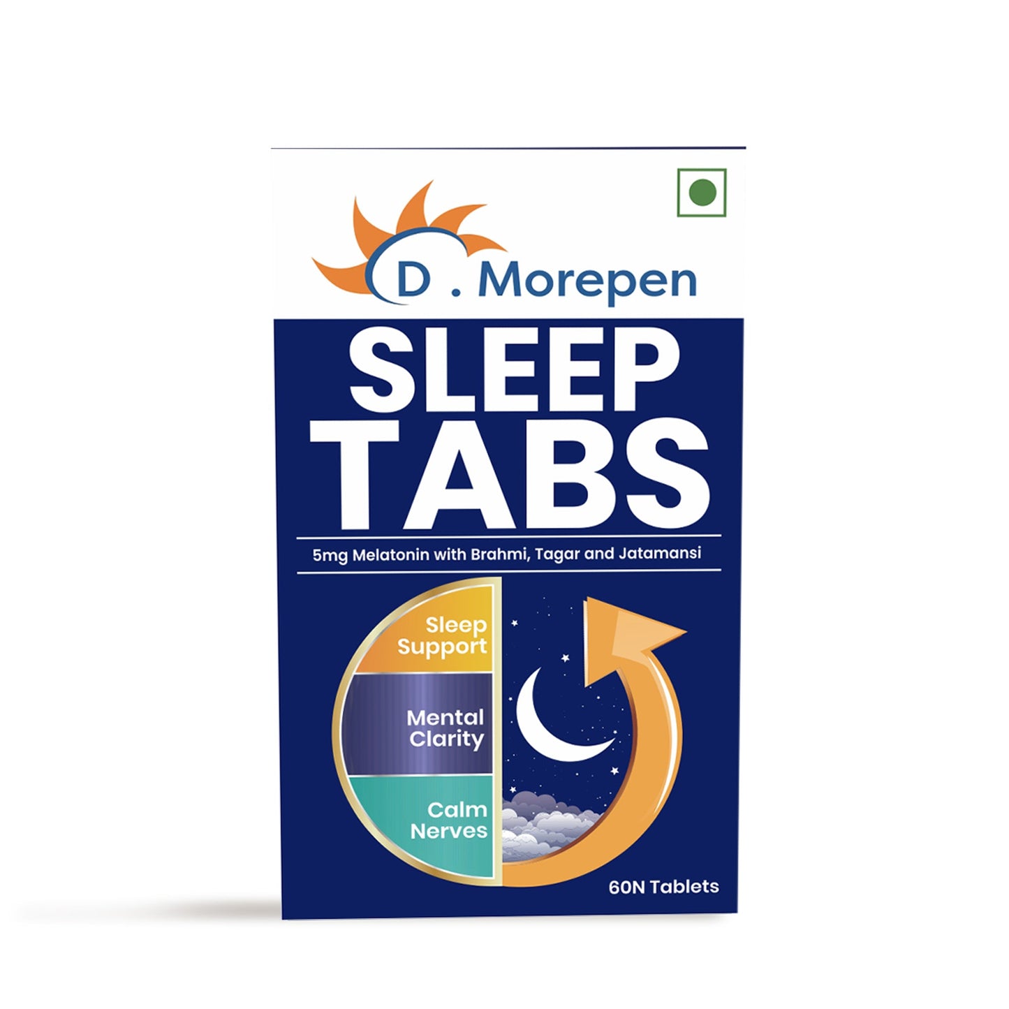 Dr. Morepen Sleep Tabs Melatonin 5mg Sleeping Tablets | Swadesiicart