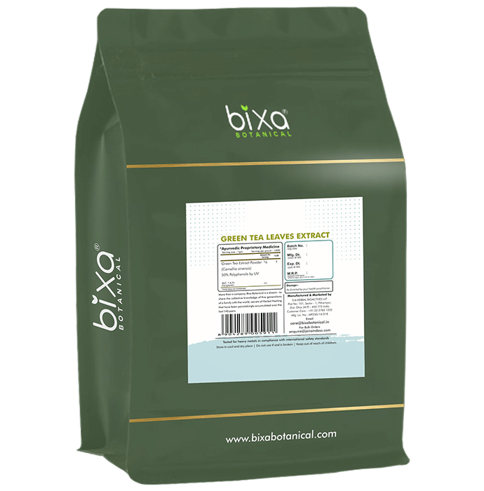 Bixa Botanical Green Tea Leaves Extract Powder | Swadesiicart
