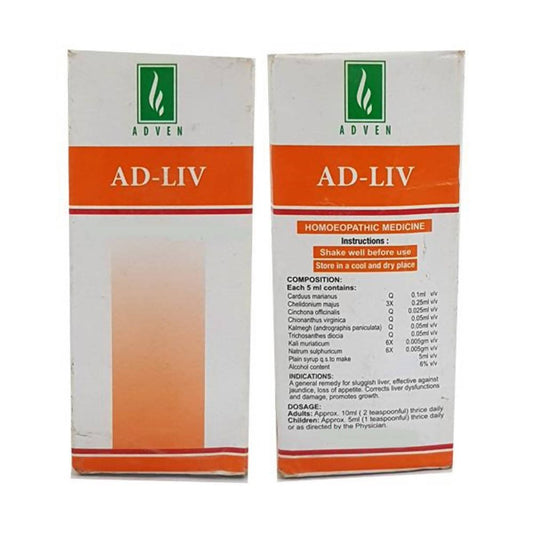 Adven Homeopathy Ad-Liv Tonic | Swadesiicart