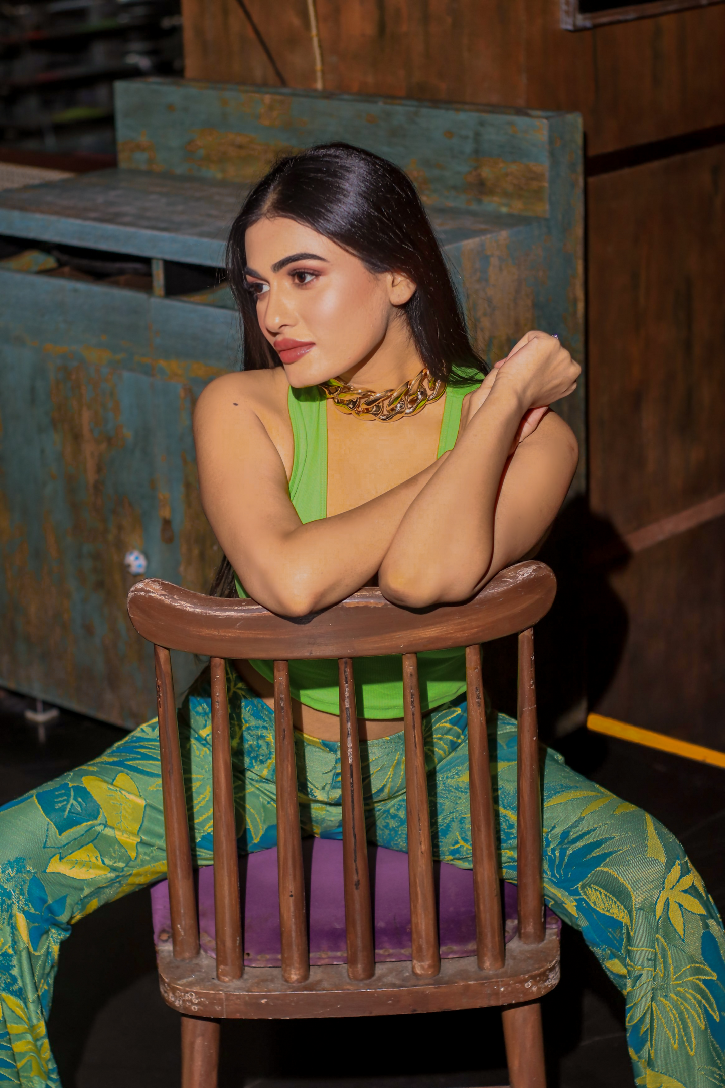 Golden Chunky Chains By House of Ree | Swadesiicart