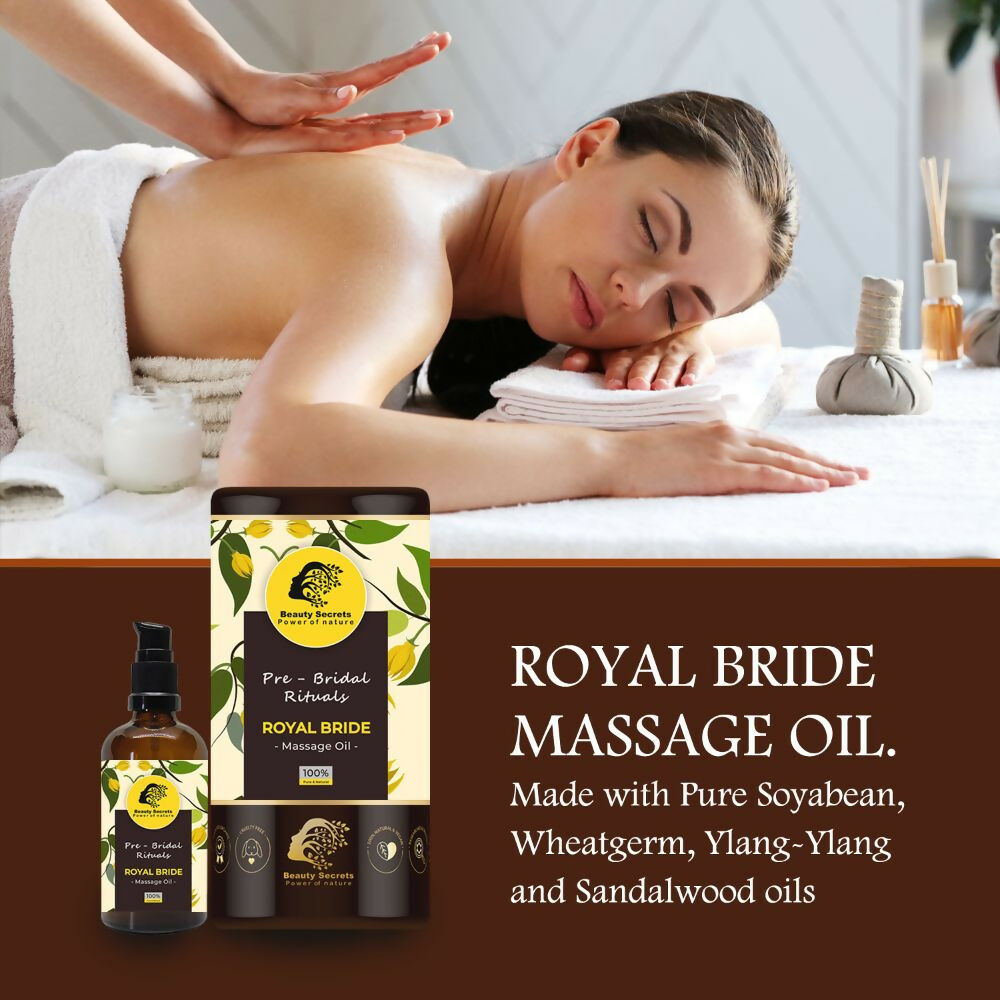 Beauty Secrets Royal Bride Body Massage Oil - Swadesiicart