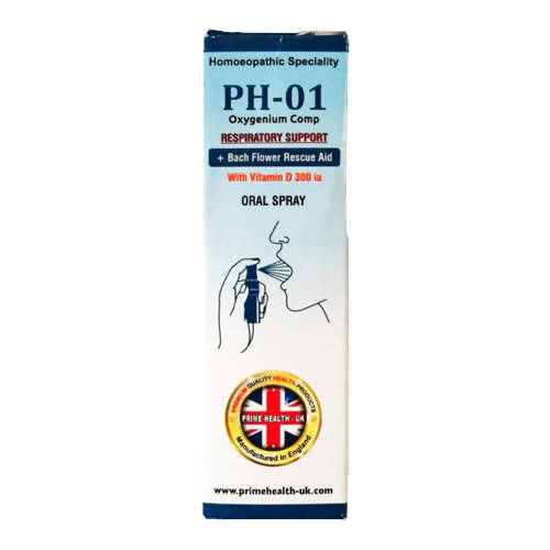 Prime Health Homeopathic PH-01 Respiratory Supportoral Spray | Swadesiicart