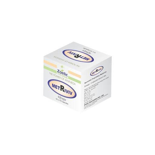 Zeotic Ayurveda Metriviv Capsules | Swadesiicart