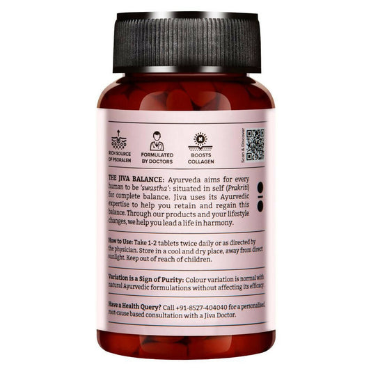 Jiva Ayurveda Skin-Fit Tablets - Swadesiicart