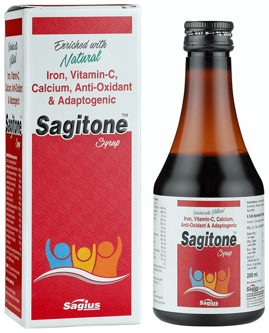Sagius Sagitone Syrup | Swadesiicart