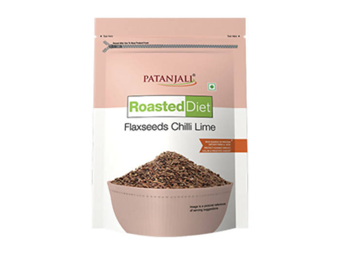 Patanjali Roasted Diet Flaxseed Chill Lime | Swadesiicart