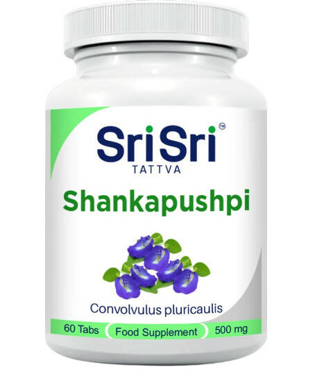 Sri Sri Tattva USA Shankapushpi Tablets | Swadesiicart