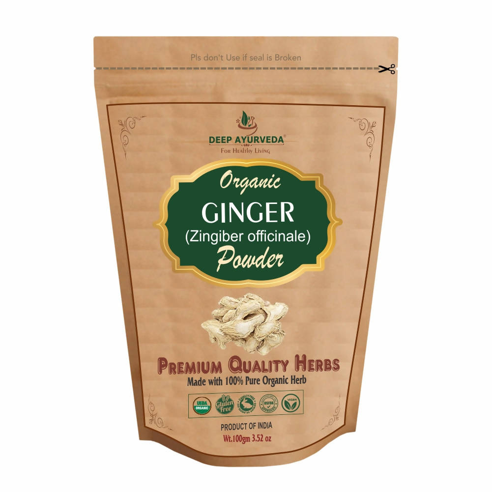 Deep Ayurveda Organic Ginger Powder - Limited Time Offer - DEEP AYURVEDA