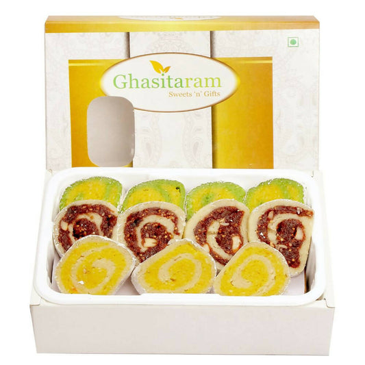 Ghasitaram Diwali Gifts Sweets Sugarfree Assorted Moons Box