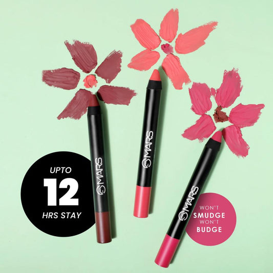 MARS Cosmetics Won't Smudge Won't Budge Lip Crayon - I Love Myself