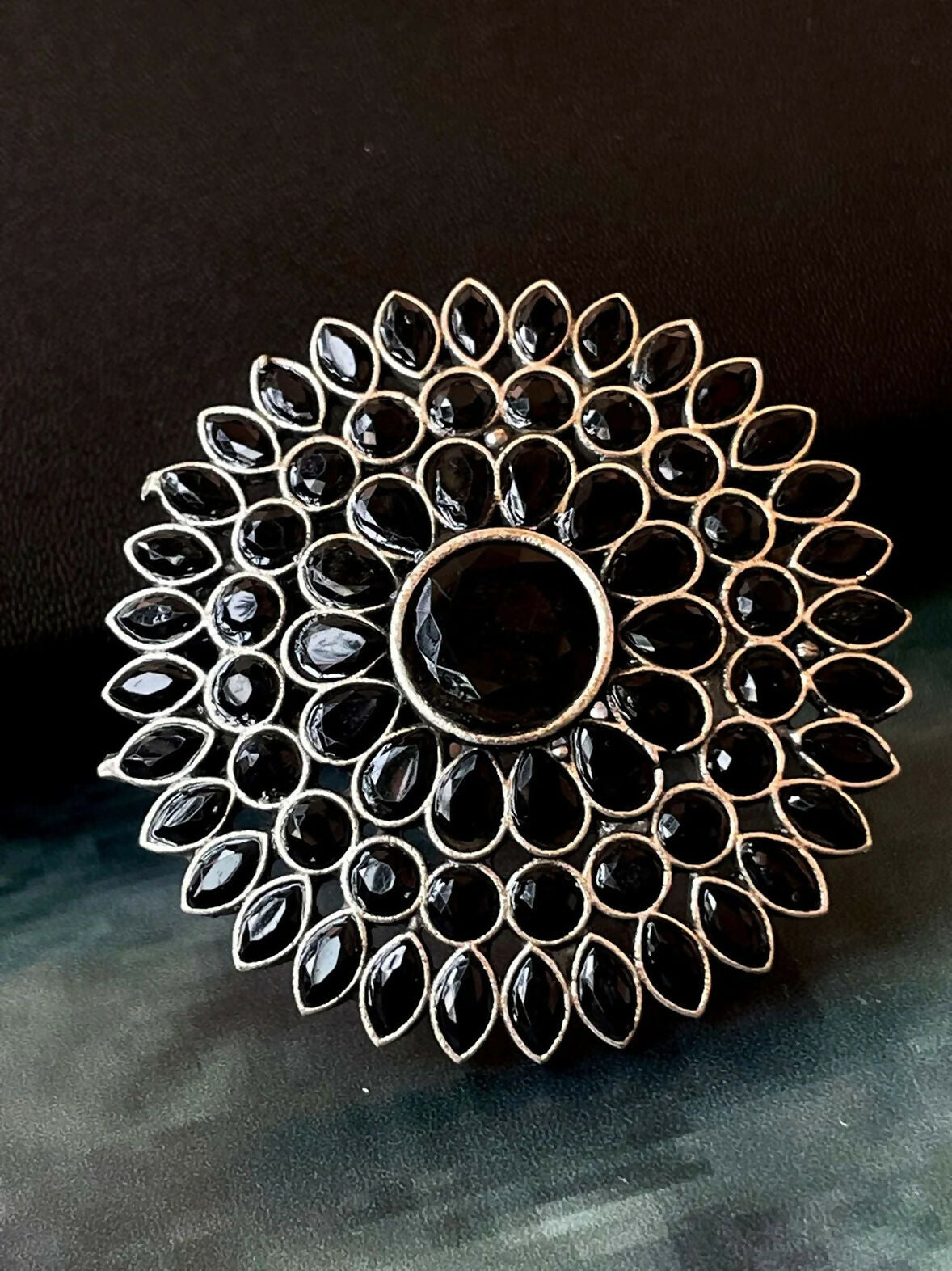 Joban Fashion Monalisa Stone Big Size Finger Ring | Swadesiicart