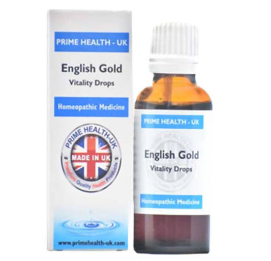 Prime Health Homeopathic English Gold Vitality Drops | Swadesiicart