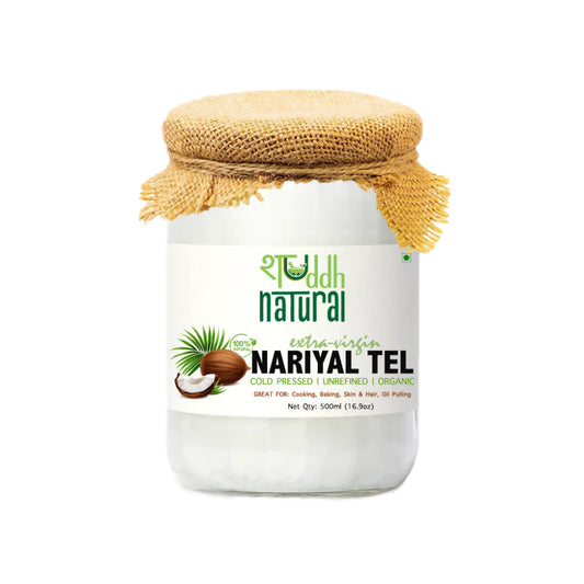 Shuddh Natural Coconut Oil Cold Pressed | Swadesiicart