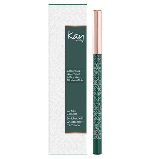 Kay Beauty By Katrina Kaif Gel Eye Pencil - Green | Swadesiicart