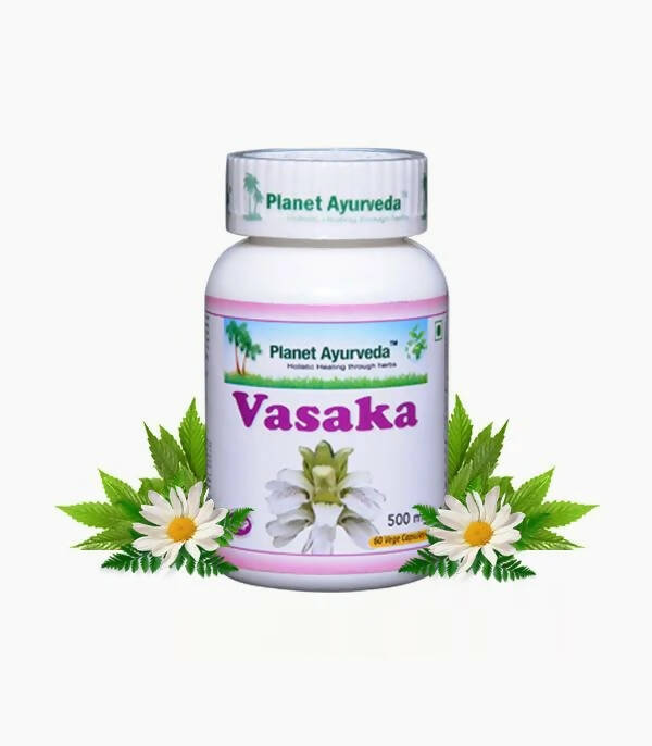 Planet Ayurveda Vasaka Capsules - Planet Ayurveda