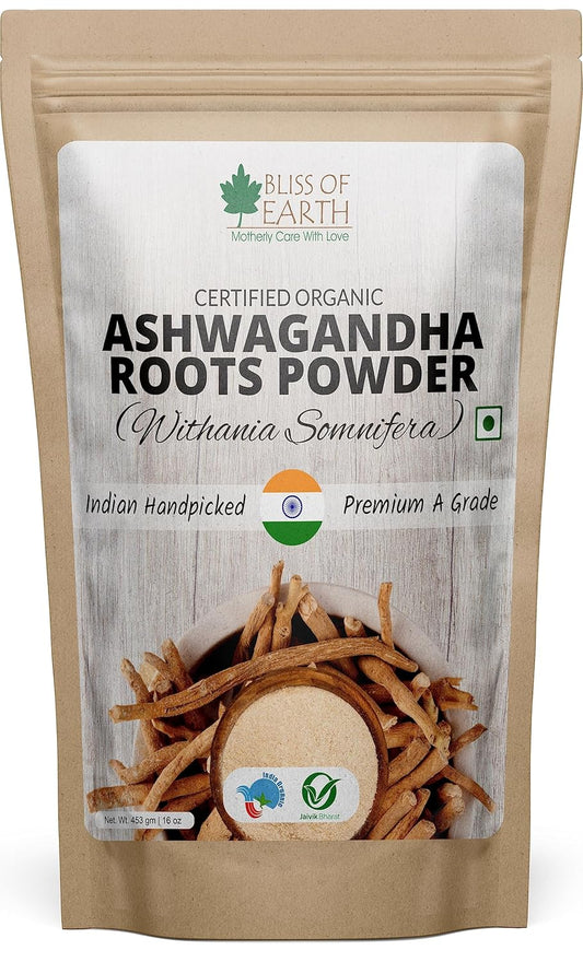 Bliss of Earth Ashwagandha Root Powder - Swadesiicart