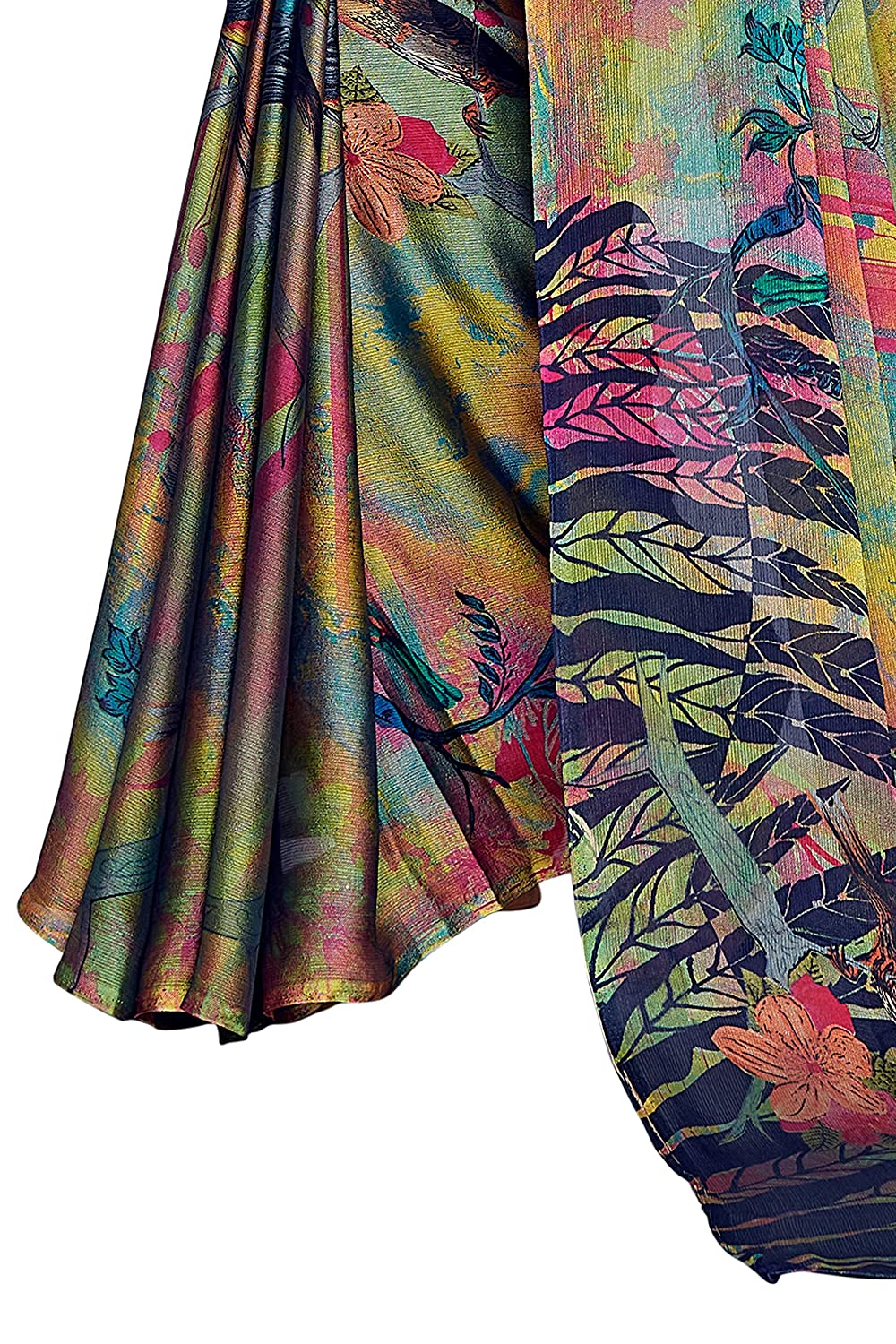 Mirchi Fashion Women's Chiffon Forest Designer Swadesiicart