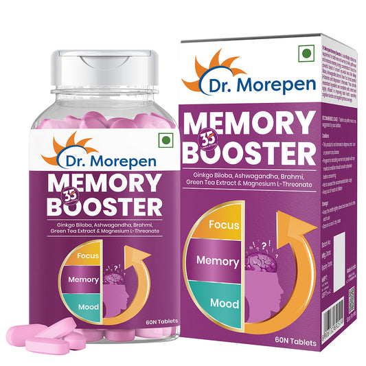 Dr. Morepen Memory Focus & Mood Tablets - Dr Morepen