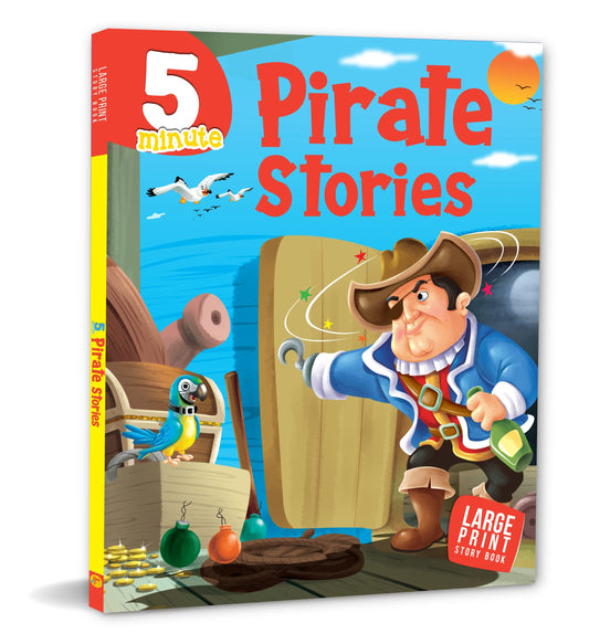 Story Book: 5 Minute Pirate Stories - Om Books