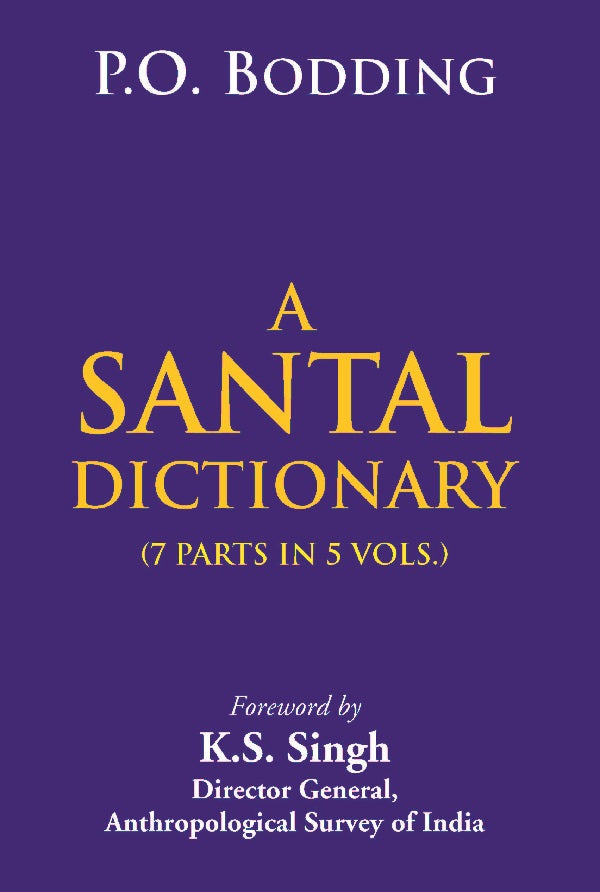 A Santal Dictionary 5 Vols. Set - Gyan Books