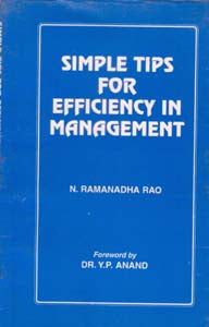 Simple Tips For Efficiency in Management - Gyan Books - Swadesiicart