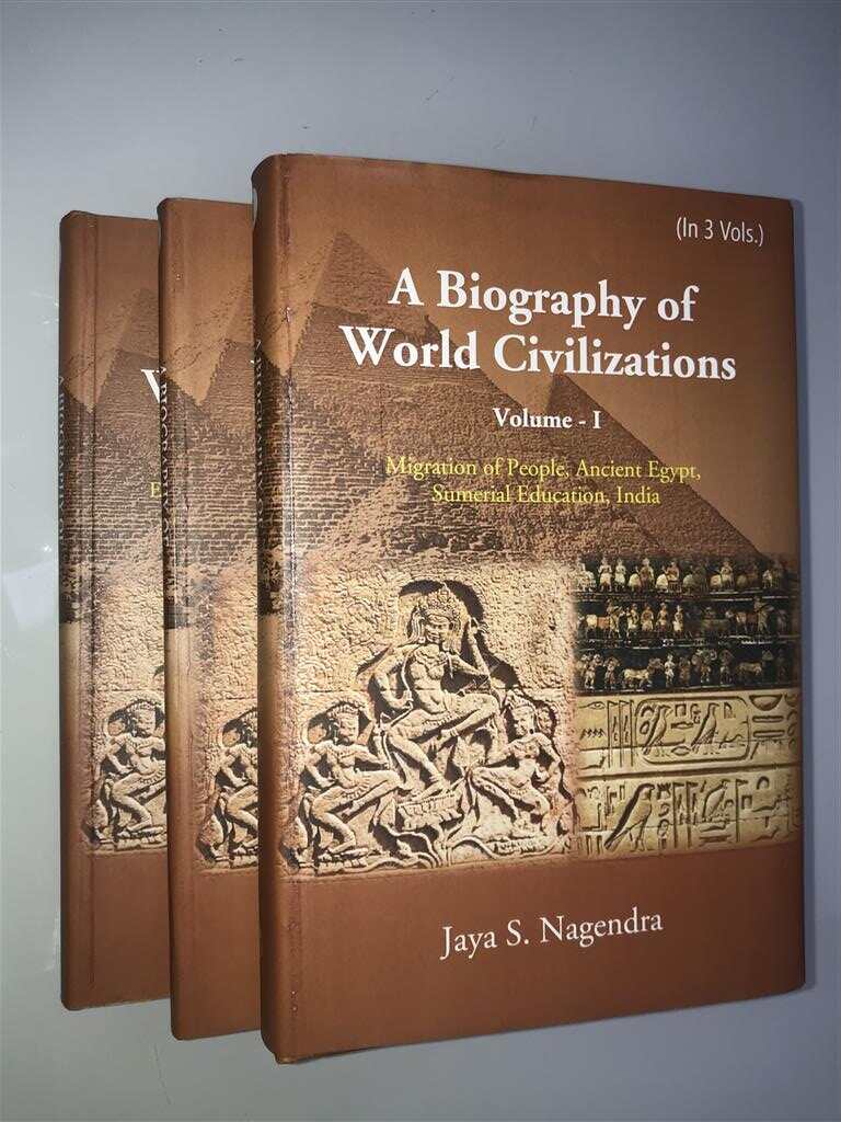 A Biography of World Civilizations 3 Vols. Set - Gyan Books - Swadesiicart
