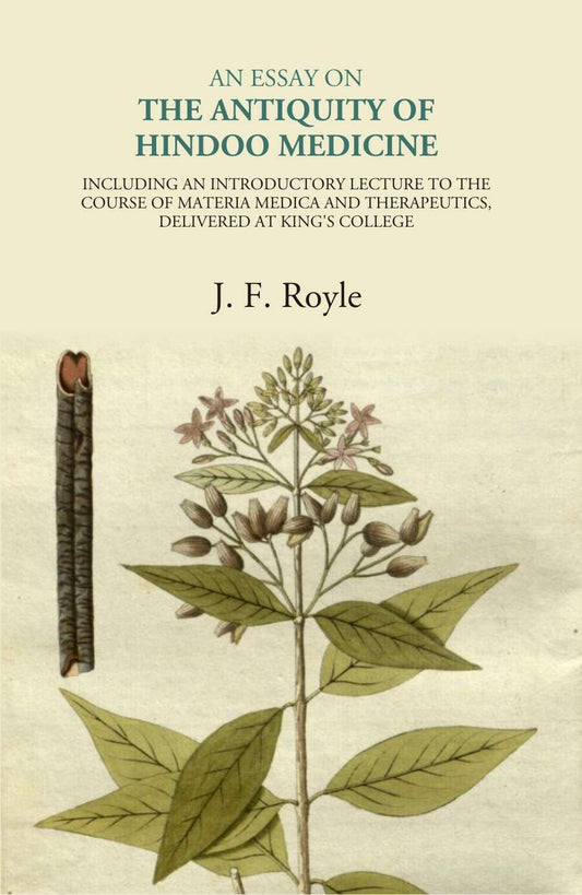 An Essay On The Antiquity Of Hindoo Medicine - Gyan Books - Swadesiicart