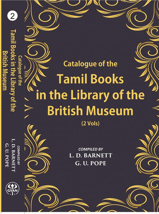 A Catalogue Of The Tamil Books In The Library Of The British Museum 2 Vols. Set - Gyan Books - Swadesiicart