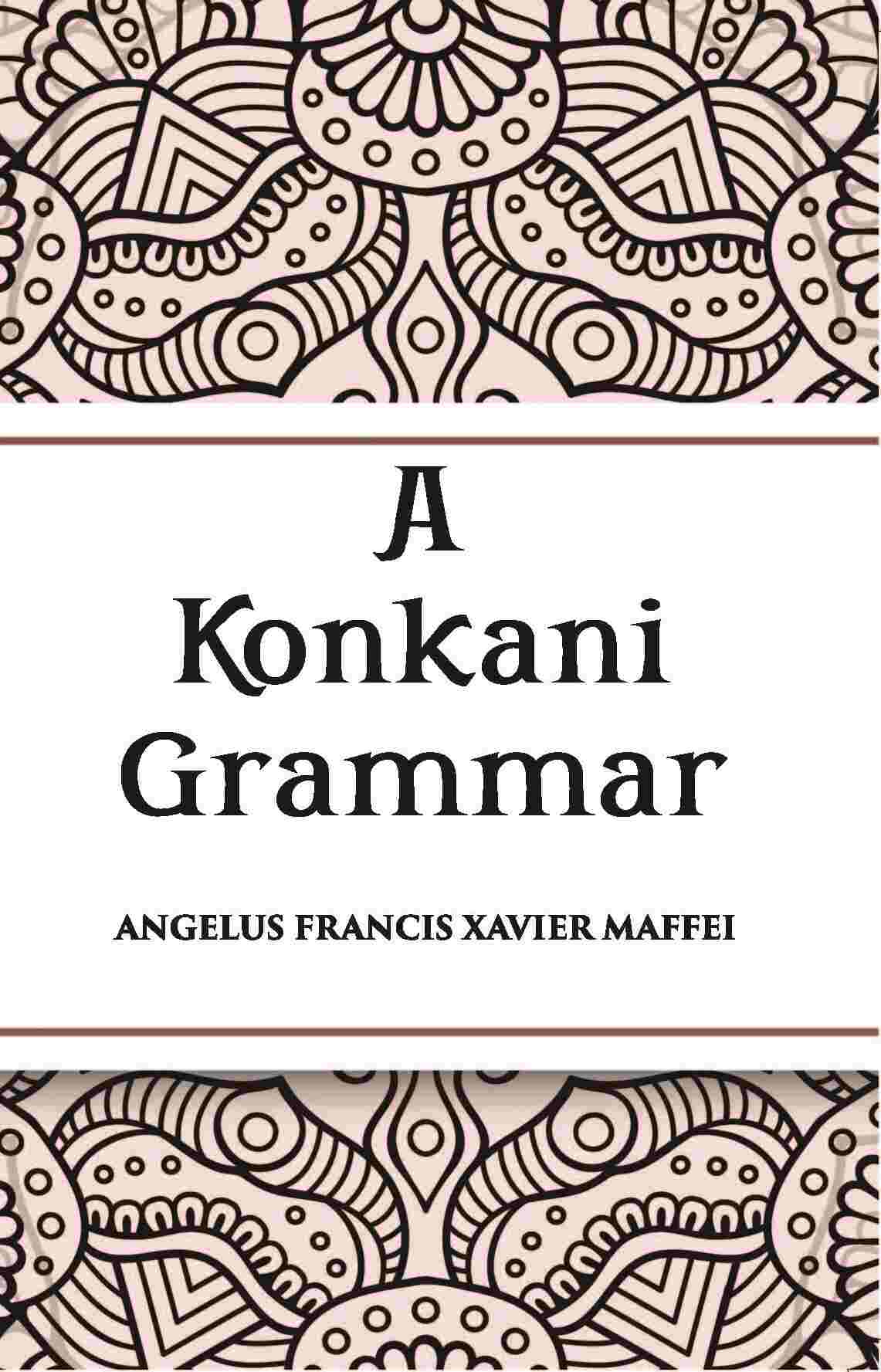 A Konkani Grammar - Gyan Books