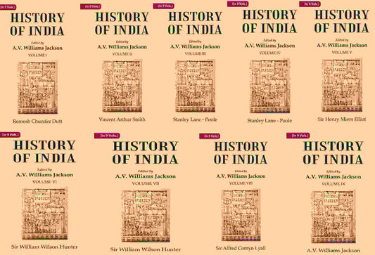 History of India In 9 Vol. - Gyan Books