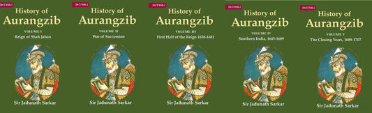 History of Aurangzib 5 Vols. Set - Gyan Books