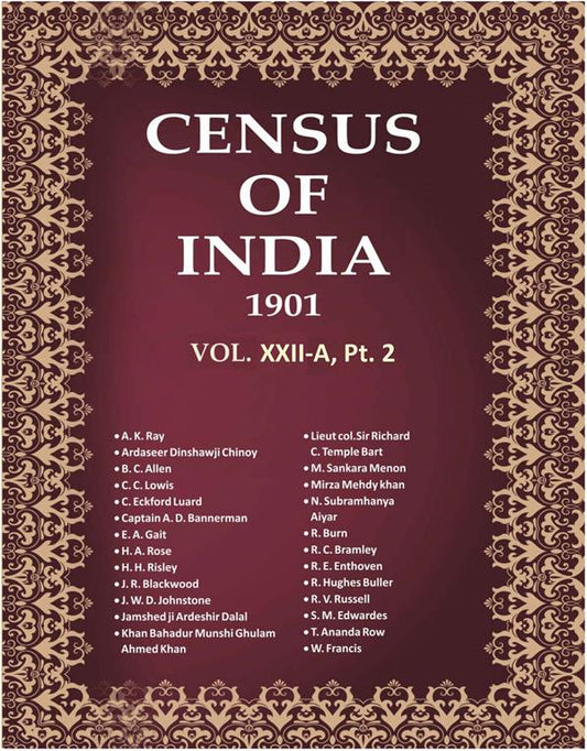 Census of India 1901: Hyderabad -Tables Book 52 Vol. XXII-A, Pt. 2 - Gyan Books - Swadesiicart