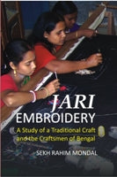 Jari Embroidery: a Study of a Traditional Craft and the Craftsmen of Bengal - Gyan Books - Swadesiicart