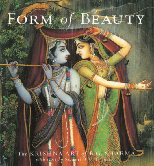Form of Beauty The Krishna Art of B.G. Sharma by B. G Sharma - Om Books